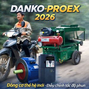 MÁY PHUN VỮA DANKO - PROEX 2026