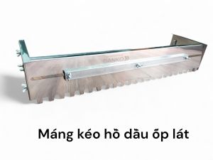 Máng răng cưa kéo hồ dầu lát nền đa năng
