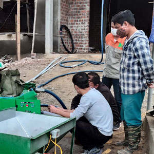 Lỗi cơ bản và cách khắc phục trong sử dụng máy phun vữa